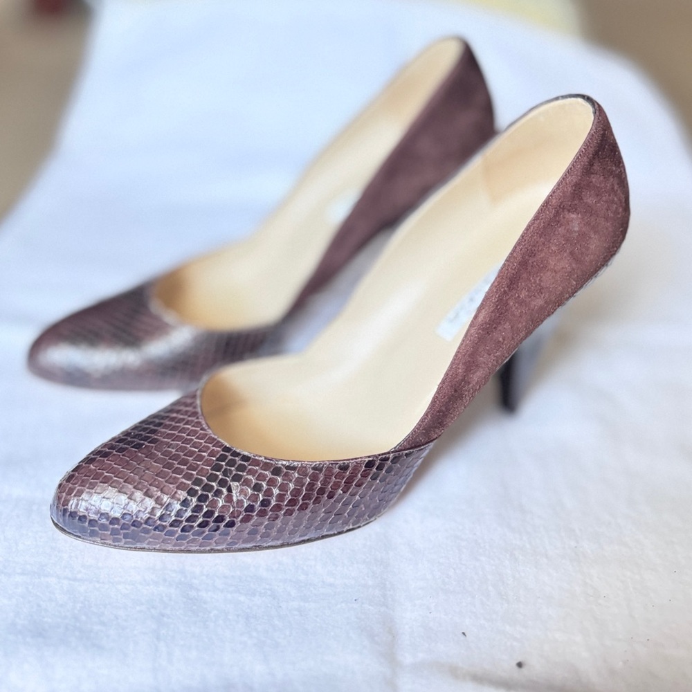 Oscar de la Renta Brown Pumps